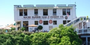 One hundred years ago, Roche Harbor was a company town - for a lime and cement quarry and kiln.