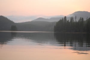 Early morning light at Blind Channel as we pulled out, heading for Port McNeill.  The calm waters and wonderful light are good reasons to drag yourself out of a warm bed andonto the water.